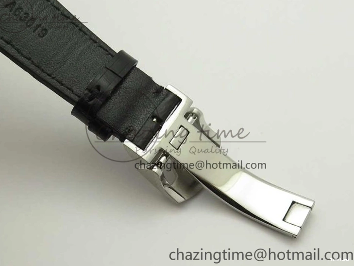 MIROTIME 0809 Portuguese Tourbillon IW5046 SS ZF Best Edition Gray Dial on Black Leather Strap SunProtective 7147